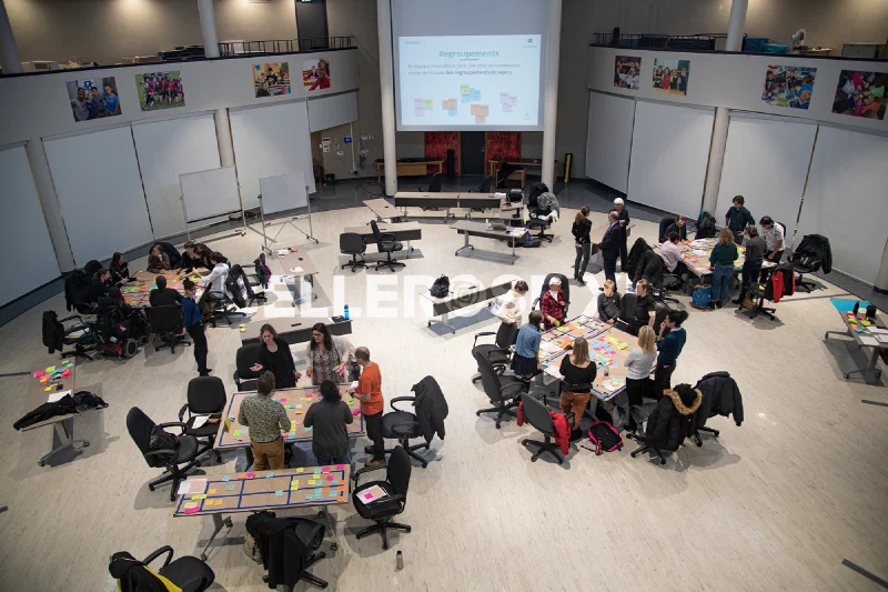 Workshop facilitation with the populations of the Centre de services scolaires des découvreurs